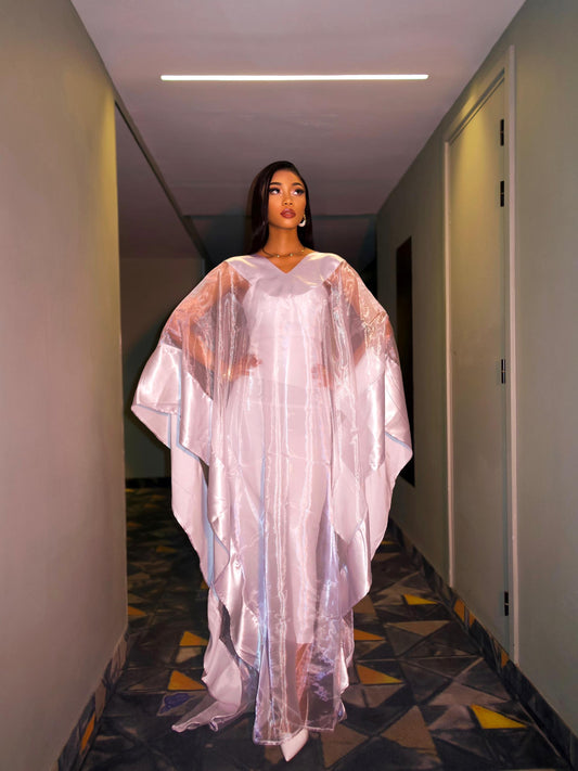 ROBE COEUR DE COTON BLANCHE